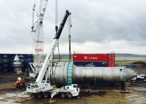 Duplex stainless steel vessel fabrication
